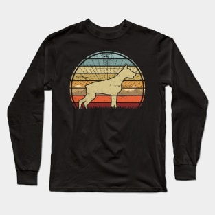 Pinscher Sunset Long Sleeve T-Shirt